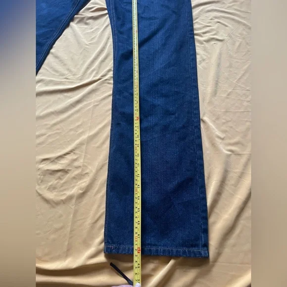 Gucci Men's Vintage denim jeans size 36/36 (54 embroidered pocket made in Italy - Picture 13 of 15